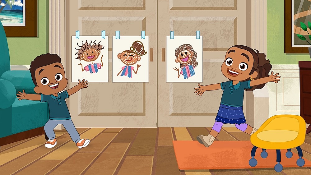 PBS Kids 'Alma's Way' still featuring Junior and Alma