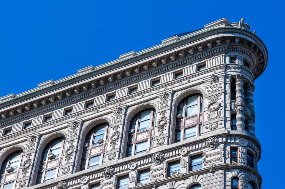 The new listing marks the first time in 124 years that the Flatiron will host residential tenants. VW Pics/Universal Images Group via Getty Images