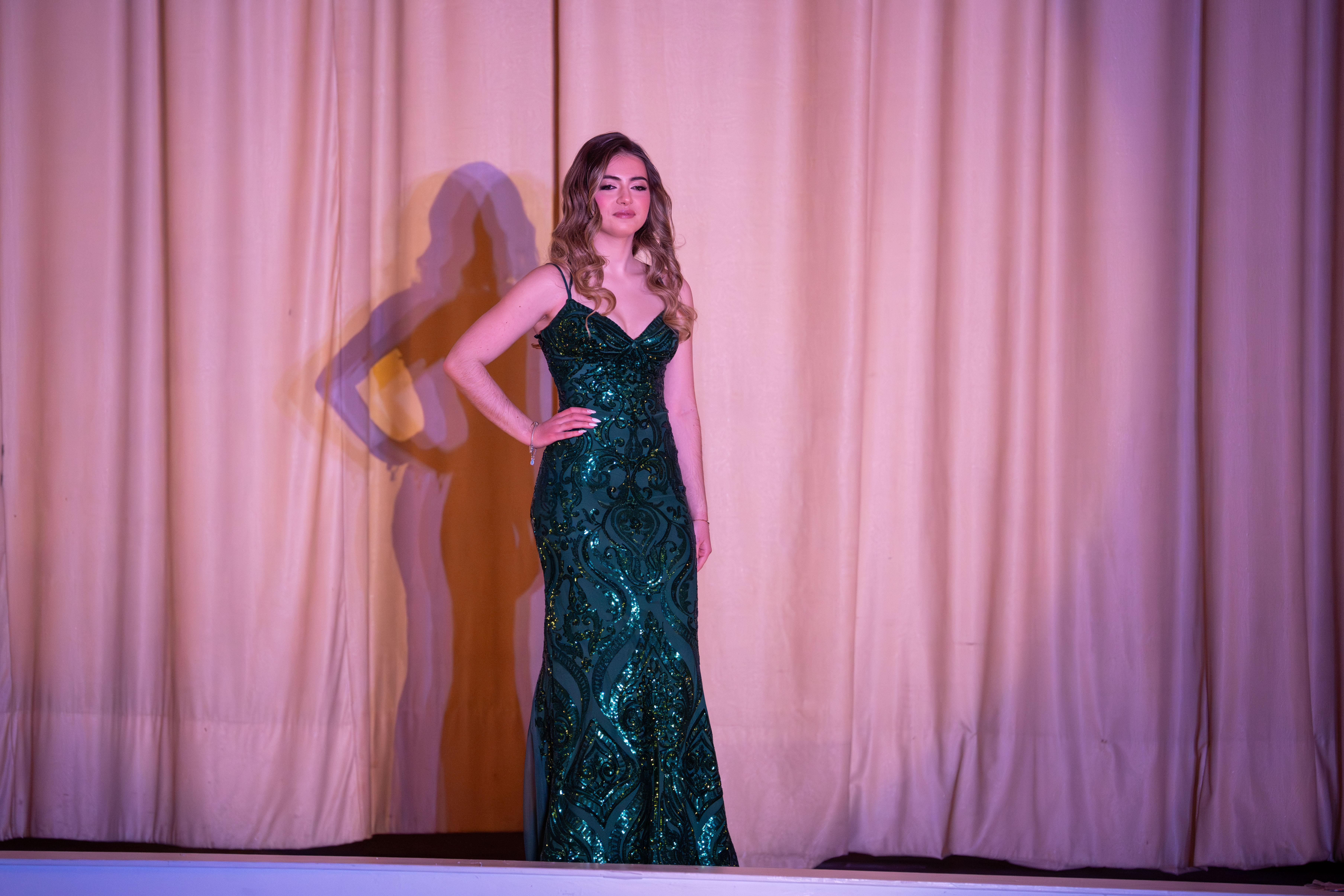 Members of the Albanian organization Zëri Ynë - Our Voice gather at the Grand Colony Hall for a fashion show to raise money for the fight against pediatric cancer in Seaview on Saturday, January 24, 2026. (Owen Reiter for the Advance/SILive.com)