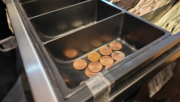 News 12 | Brooklyn | 'Penny for your thoughts.' Local businesses adjust rounding policies as federal government halts penny production