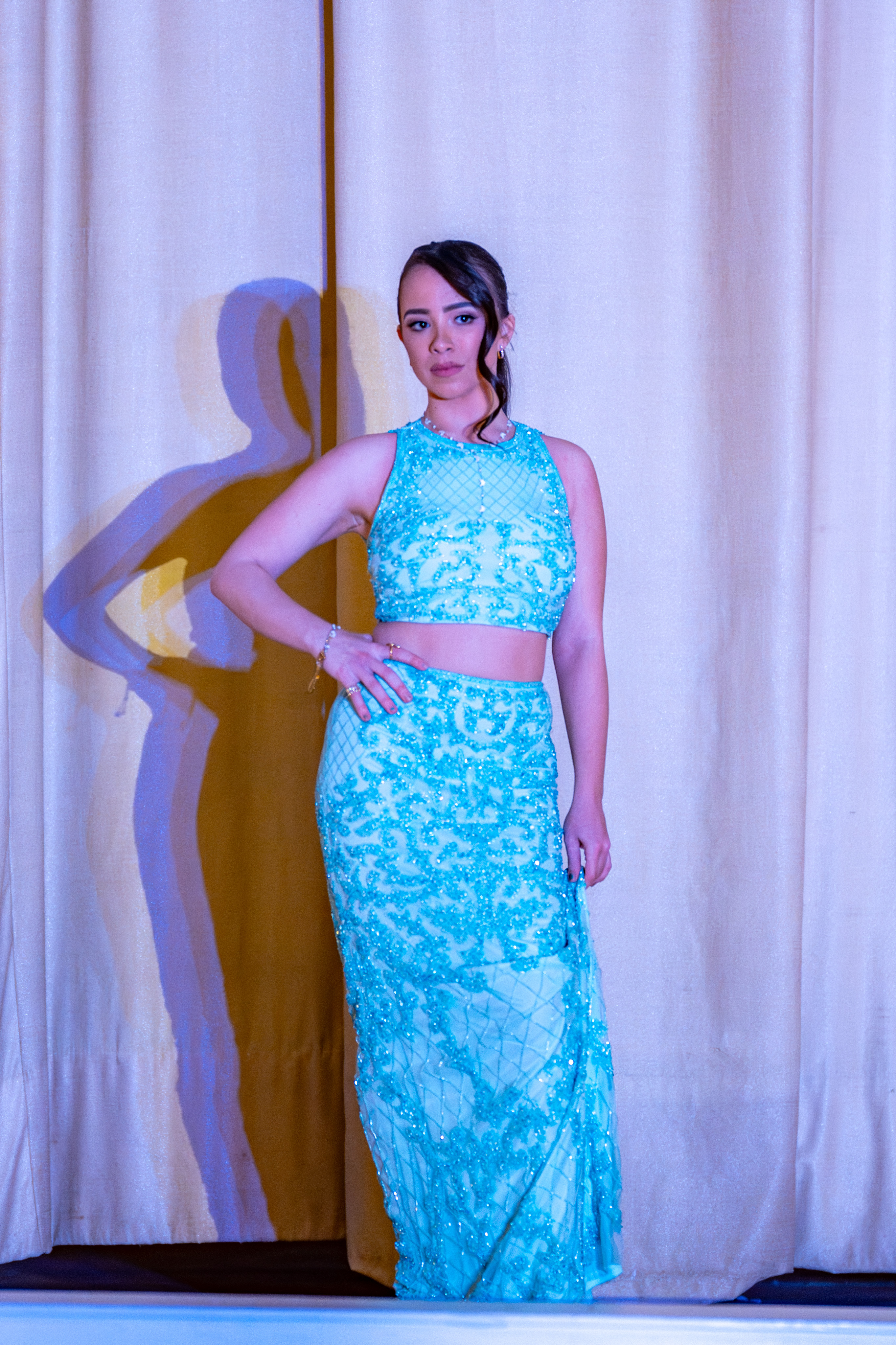 Members of the Albanian organization Zëri Ynë - Our Voice gather at the Grand Colony Hall for a fashion show to raise money for the fight against pediatric cancer in Seaview on Saturday, January 24, 2026. (Owen Reiter for the Advance/SILive.com)