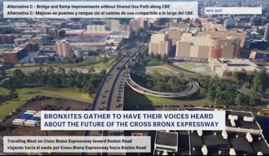 Community voices raise at final meeting on Cross Bronx Expressway plan