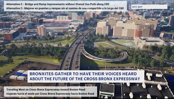 Community voices raise at final meeting on Cross Bronx Expressway plan