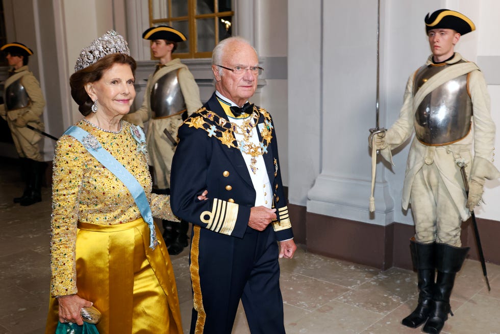 King Carl Gustav Of Sweden 50th Anniversary On The Throne