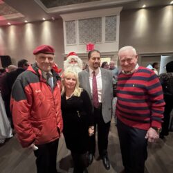 From left: Curtis Sliwa, Tamara D’Angelo, Robert Pearl and former State Sen. Marty Golden. Photo by Arthur De Gaeta