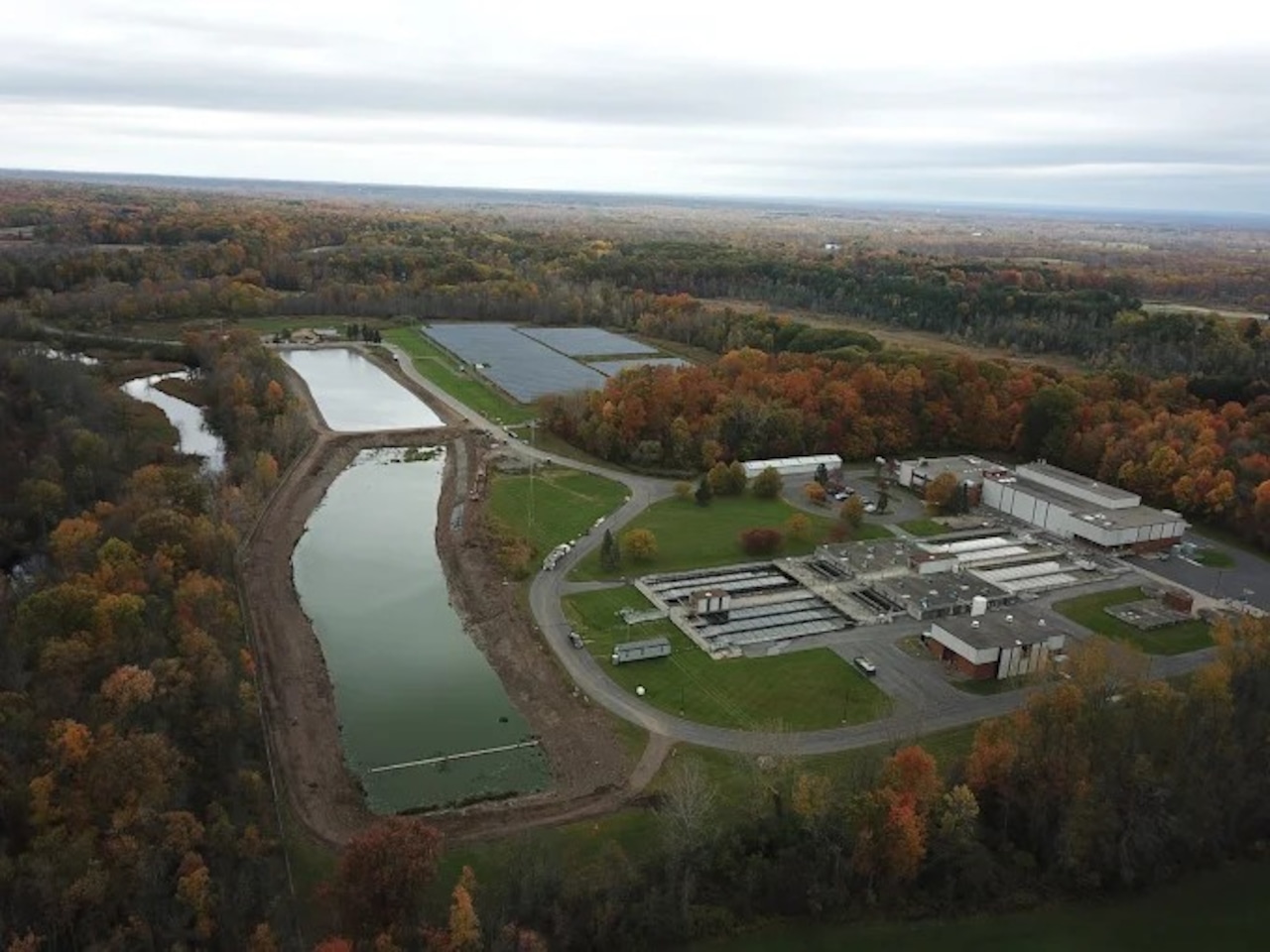 Proposed treatment plant for Micron's industrial waste