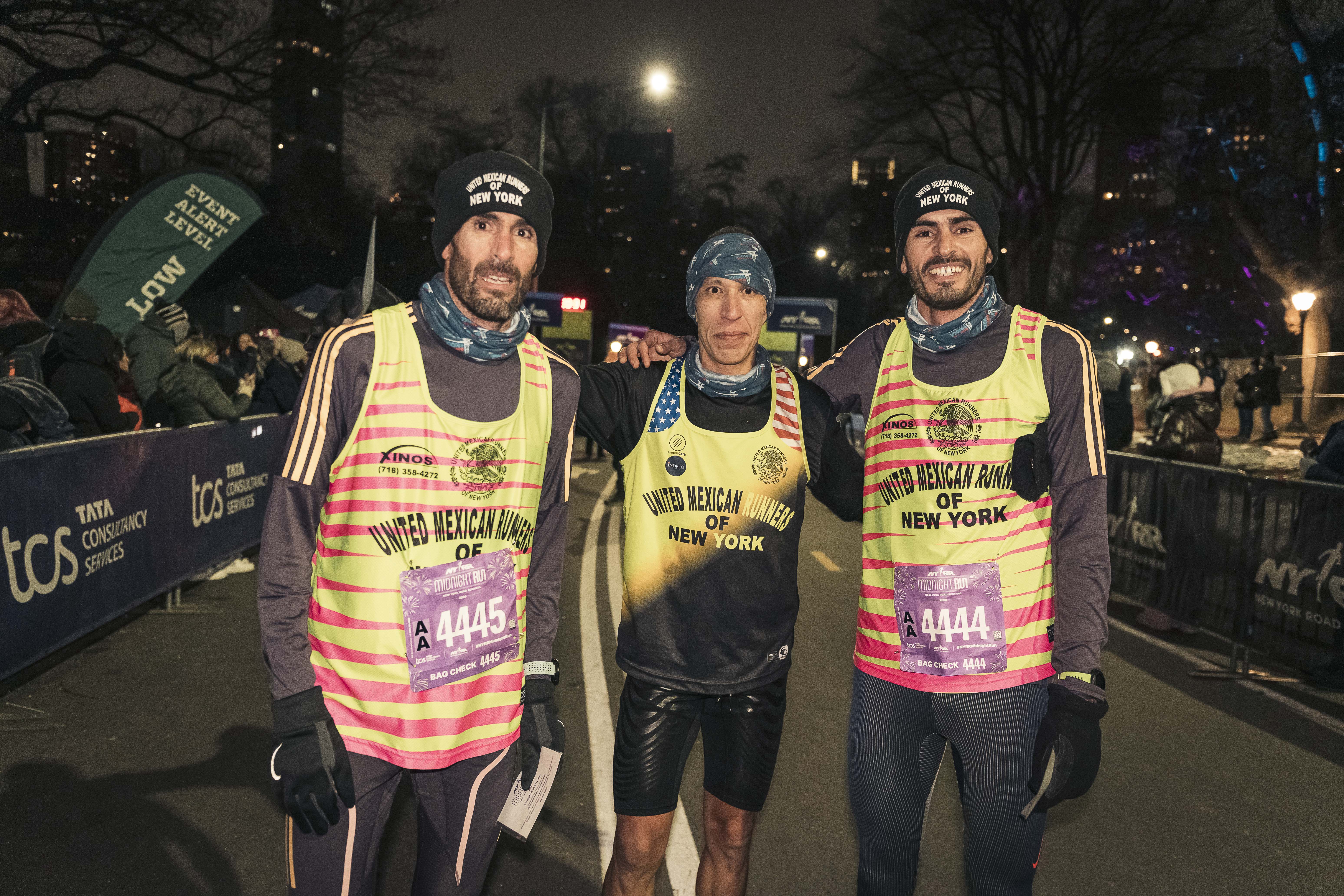 Moroccan brothers Jaouad El Jazouli and Issame El Jazouli, first place winners, pose with Hafid Chain, also from Morocco, who placed 3rd. 