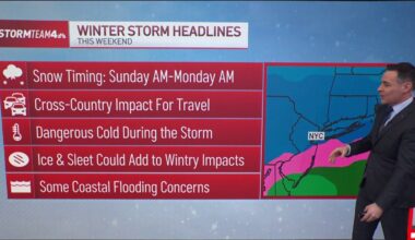 Winter storm warnings and states of emergency issued ahead of weekend snowfall – NBC New York