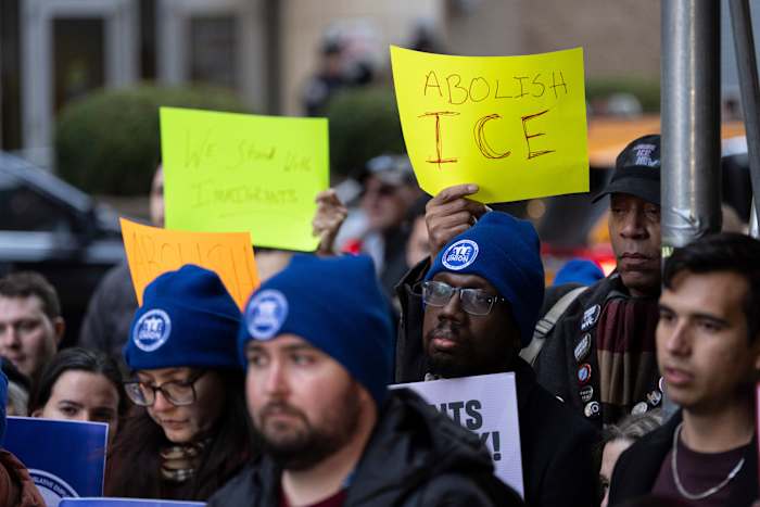 NYC Council employee’s arrest sparks protests and a dispute over his immigration status