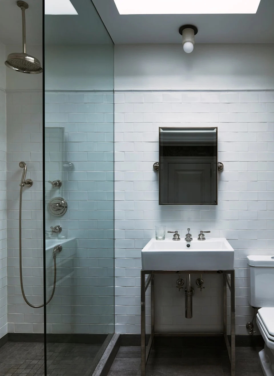 john bambick new york apartment bathroom