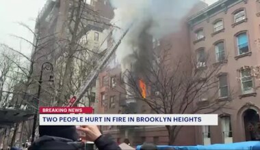 Seven injured, 2 severely, in Brooklyn Heights brownstone blaze