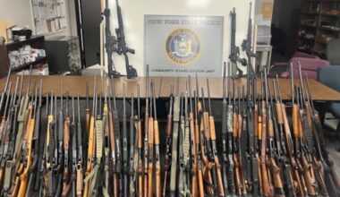 Upstate NY dad, son busted with dozens of guns, drugs