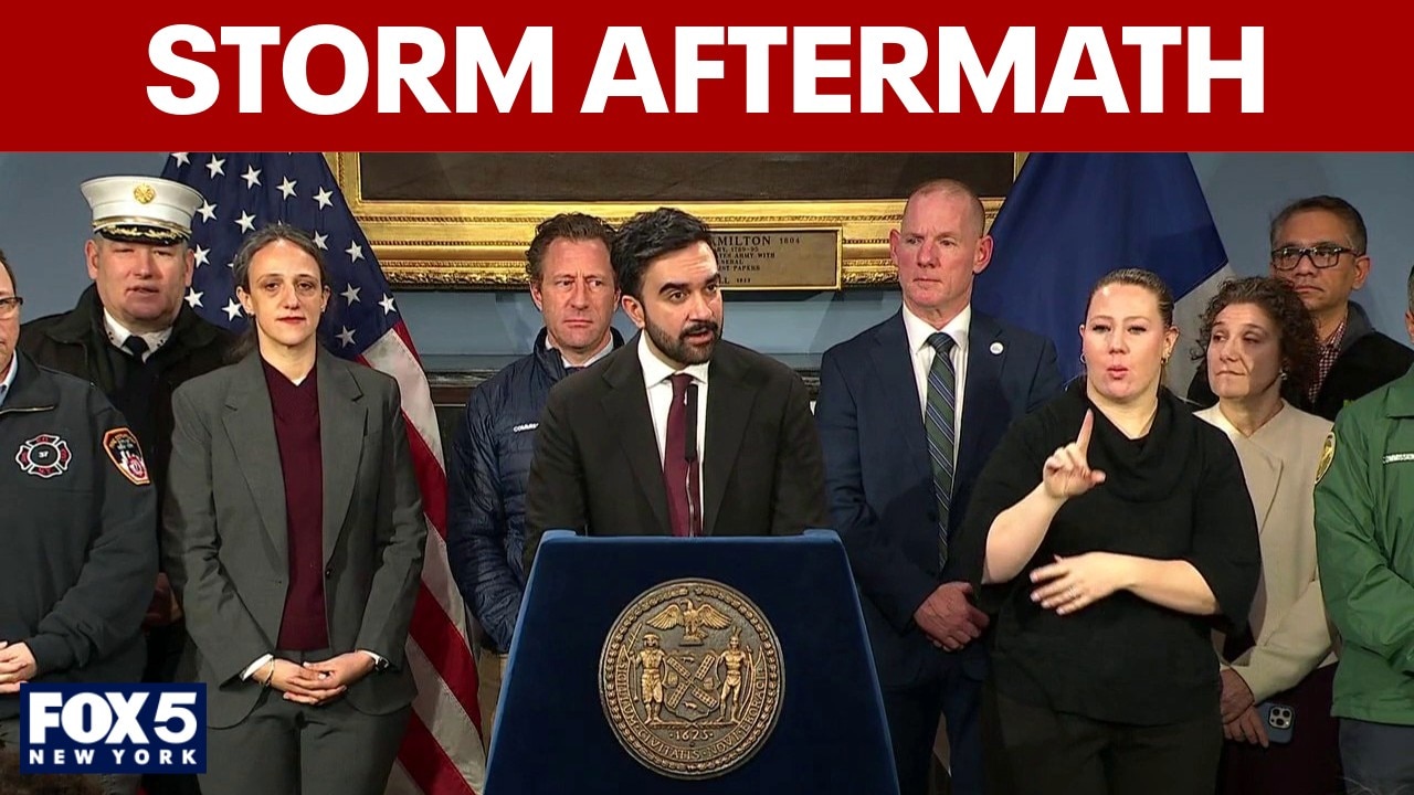 FULL: Mamdani on response after NYC winter storm