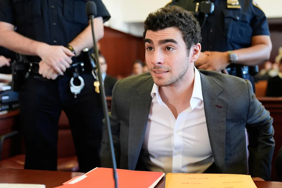 Seth Wenig/AP - PHOTO: Luigi Mangione appears in Manhattan Criminal Court, Dec. 16, 2025, in New York.