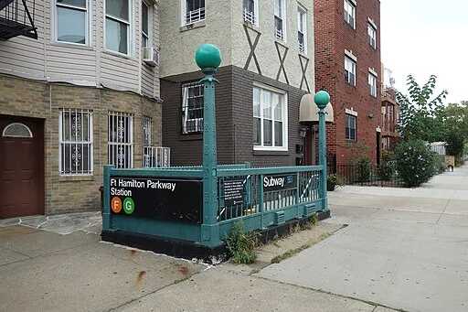 Subway stop in Windsor Terrace