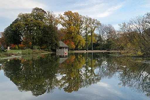 Stunning view of Prospect Park Lake in Windsor Terrace, Brooklyn