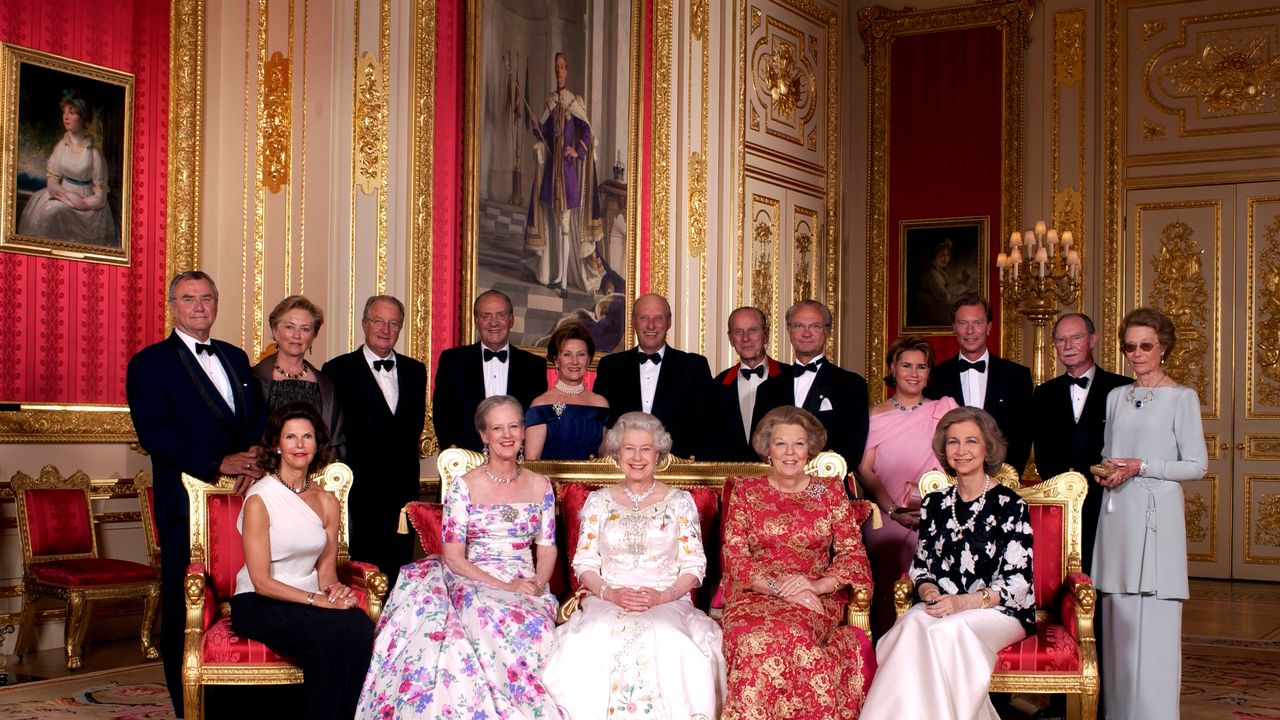 Seven Queens, four Kings, three Dukes, two Grand Duchesses and a Prince: who's who in one of the most fabulously royal photos of all time?