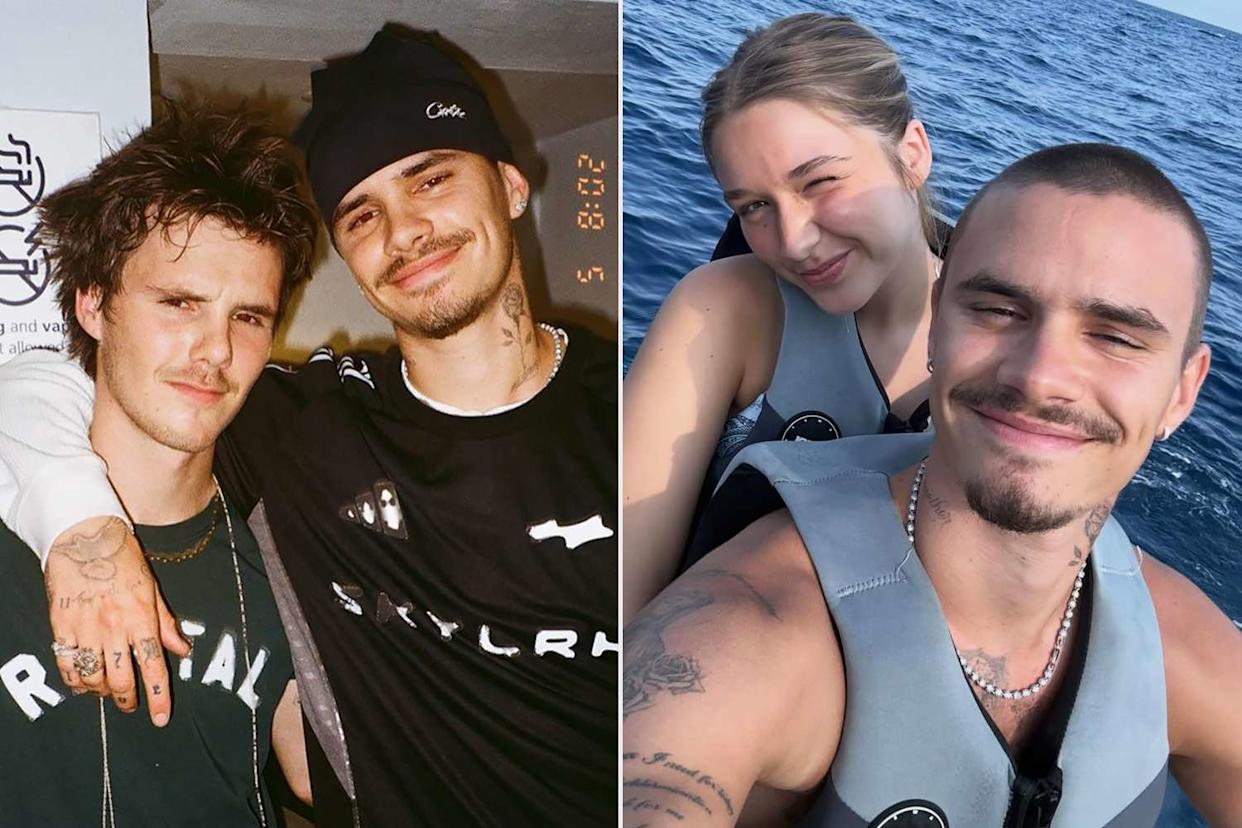 Romeo Beckham/Instagram (2) Romeo Beckham shares photos with all of his siblings except brother Brooklyn amid family's rumored feud