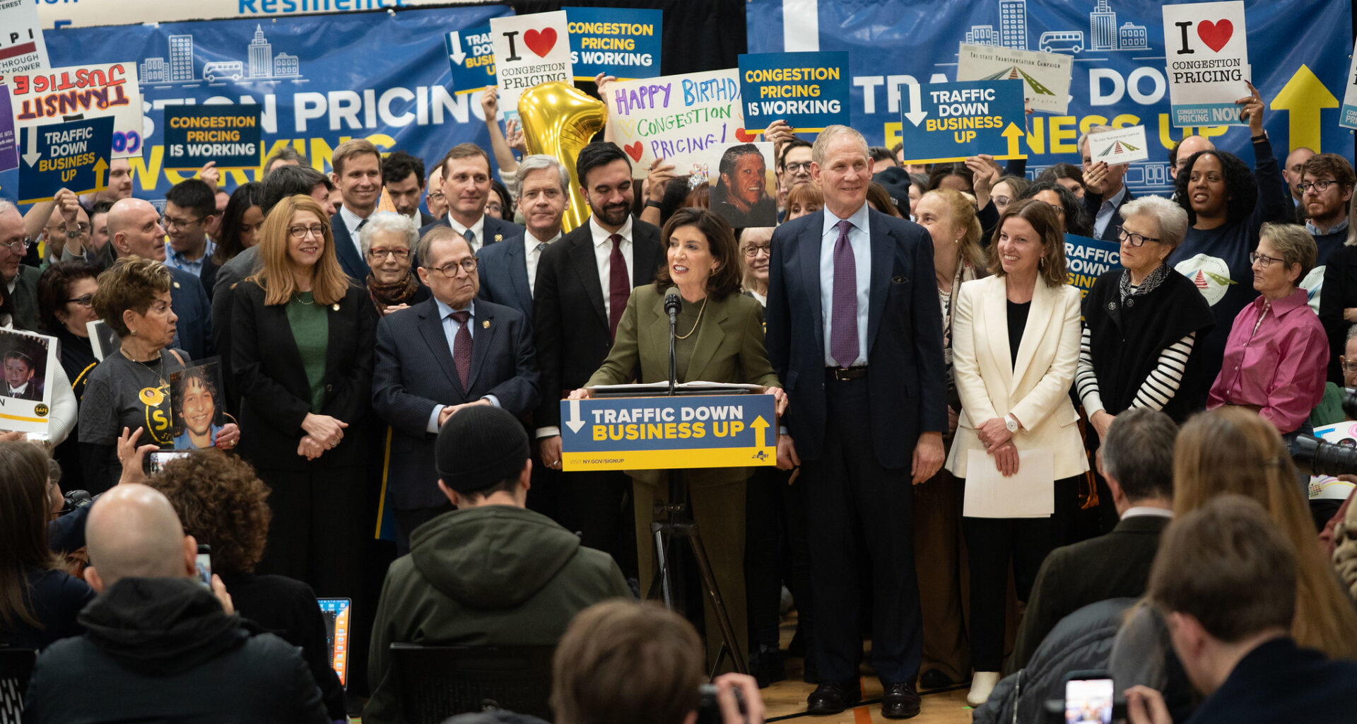 One Year In, Congestion Pricing is Winning