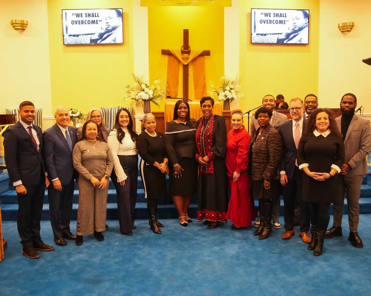 Borough President Vanessa Gibson takes part in community interfaith celebration in recognition of MLK Day – Bronx Times