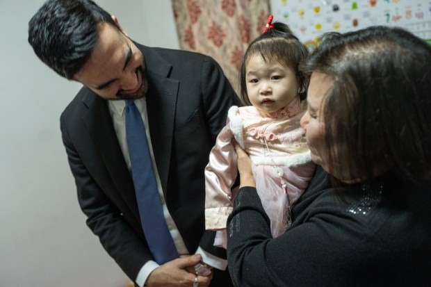 New York City Mayor Zohran Mamdani visits a home-based childcare provider in Manhattan to encourage 3-K and pre-K application submissions on Friday, Jan. 30, 2026. (Michael Appleton / Mayoral Photography Office)