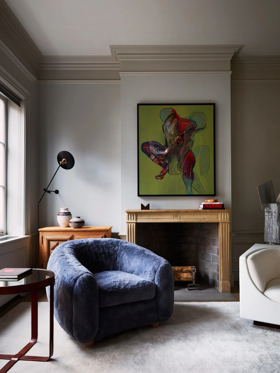 john bambick new york apartment living room