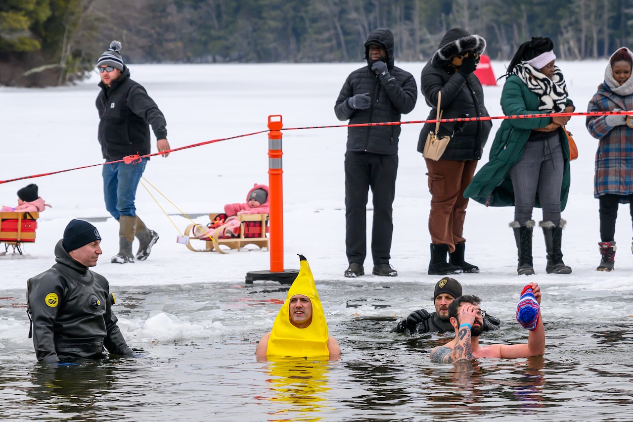 40th Annual Winter Festival polar plunge
