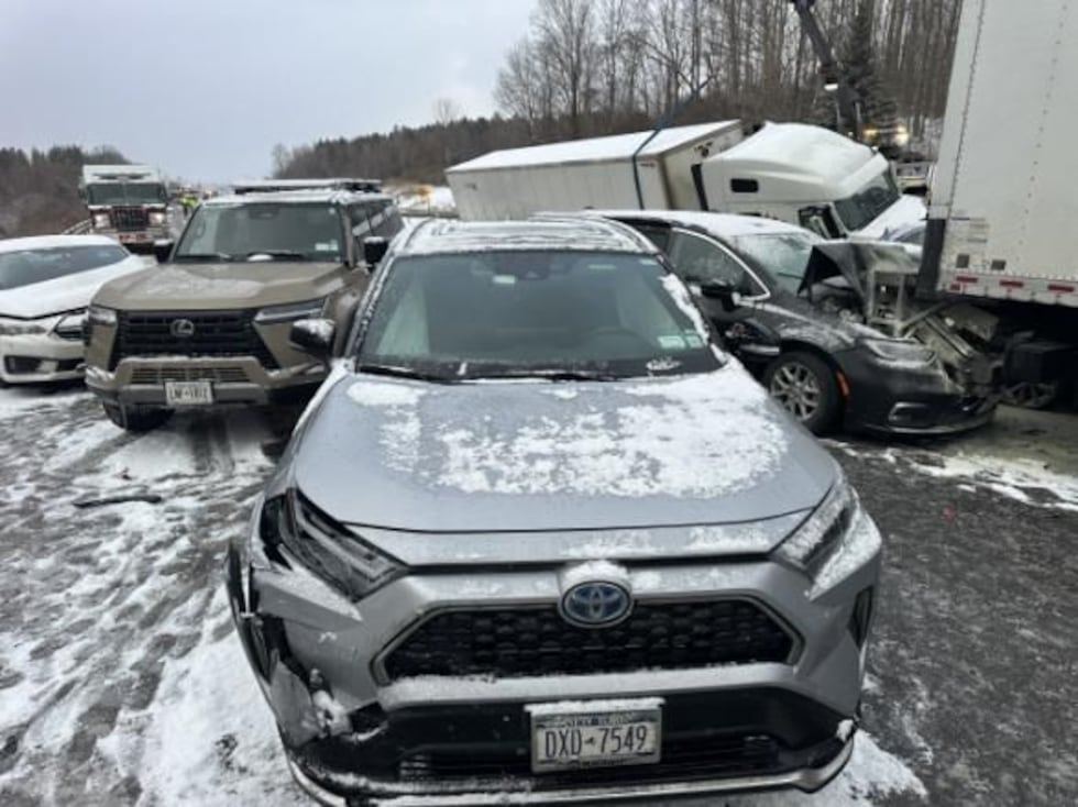 The weather is getting the blame for a 30-vehicle pileup on Interstate 81 south of Syracuse on...