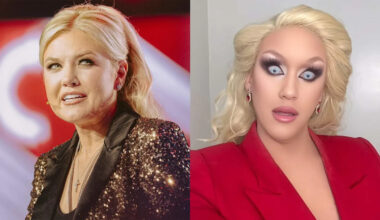 Drag queen’s hilarious wild-eyed Erika Kirk parody goes viral, raises cash to fight MAGA