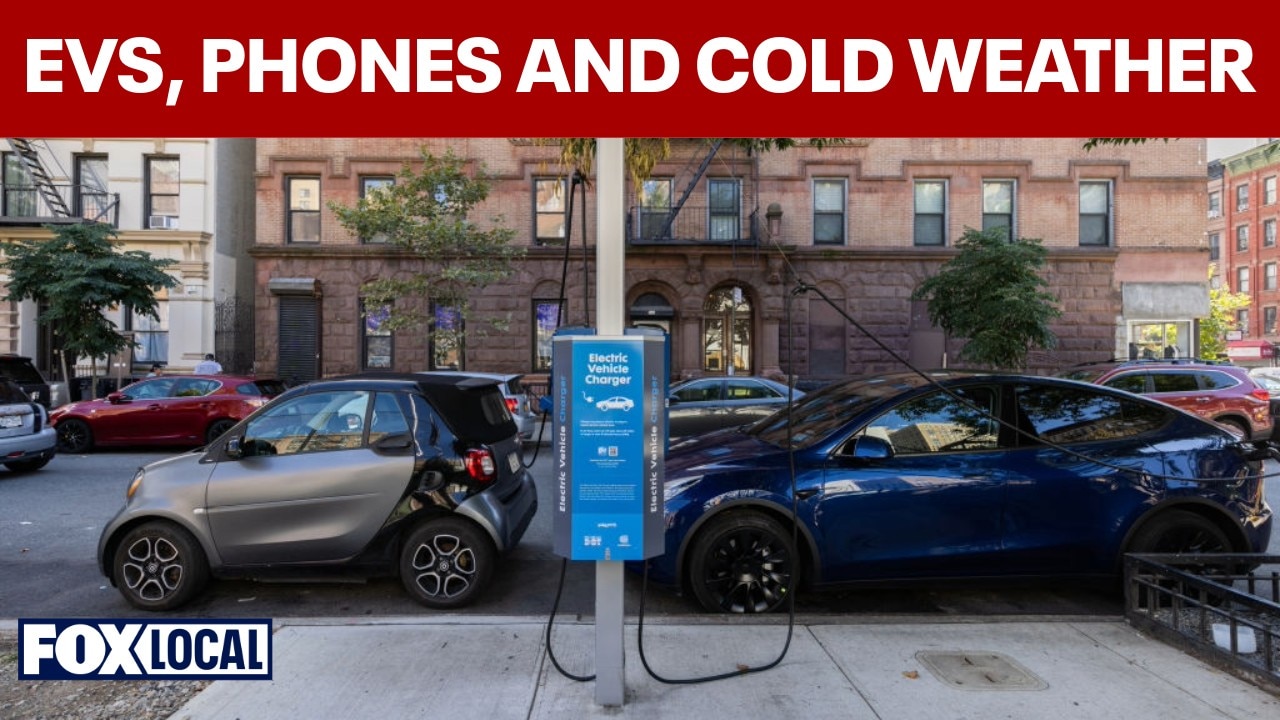 NYC cold snap reduces range for electric cars and drains device batteries