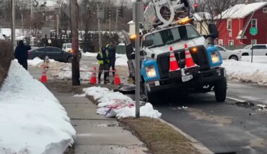 News 12 | Westchester | Water main break leaves residents without services, road closure in New Rochelle