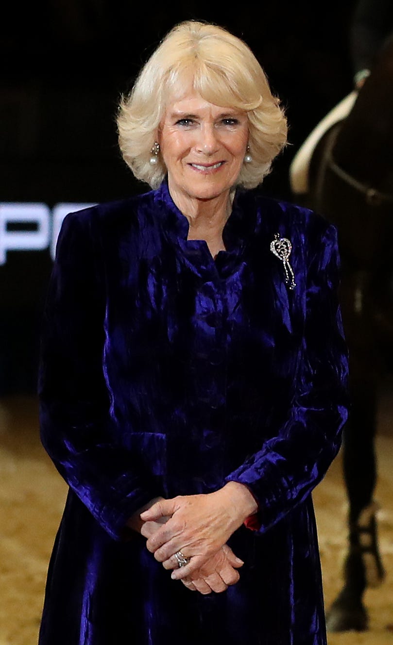 The Duchess Of Cornwall Visits Olympia Horse Show