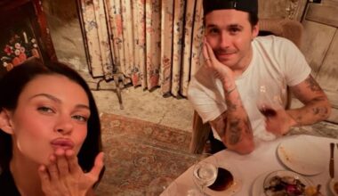 Brooklyn Beckham shares intimate bedroom photo of wife Nicola as he follows in Prince Harry's footsteps