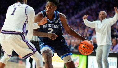 A.J. Dybantsa scores 24, No. 10 BYU extends winning streak to 10 with 83-73 win over Kansas State | Sports