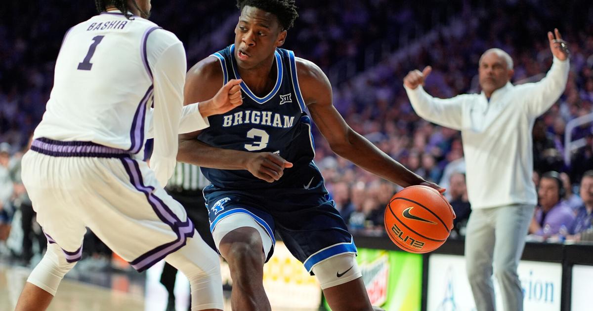 A.J. Dybantsa scores 24, No. 10 BYU extends winning streak to 10 with 83-73 win over Kansas State | Sports