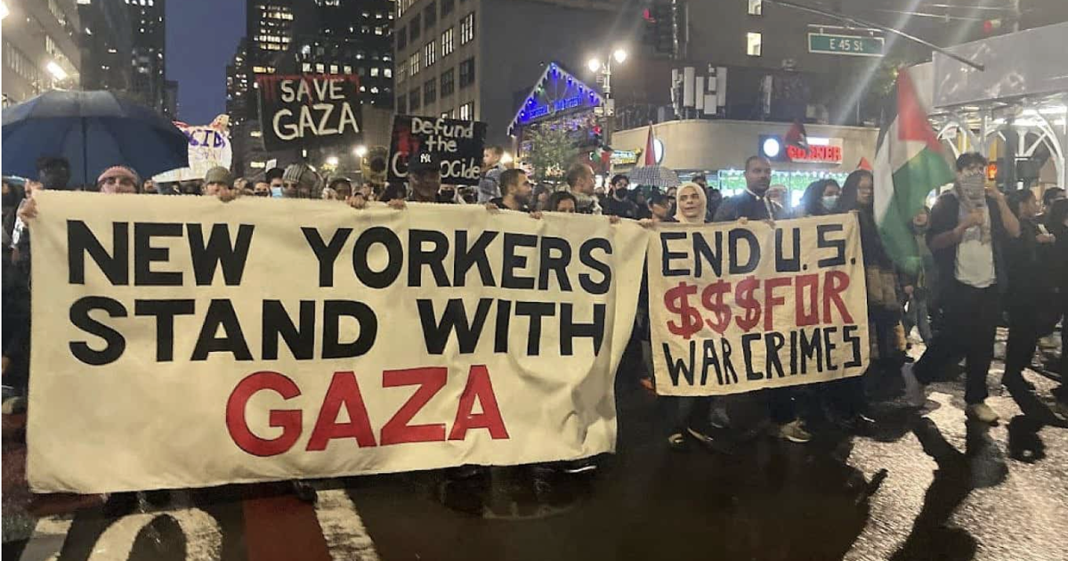 ‘We support Hamas here,’ protesters chant outside Queens synagogue | JNS