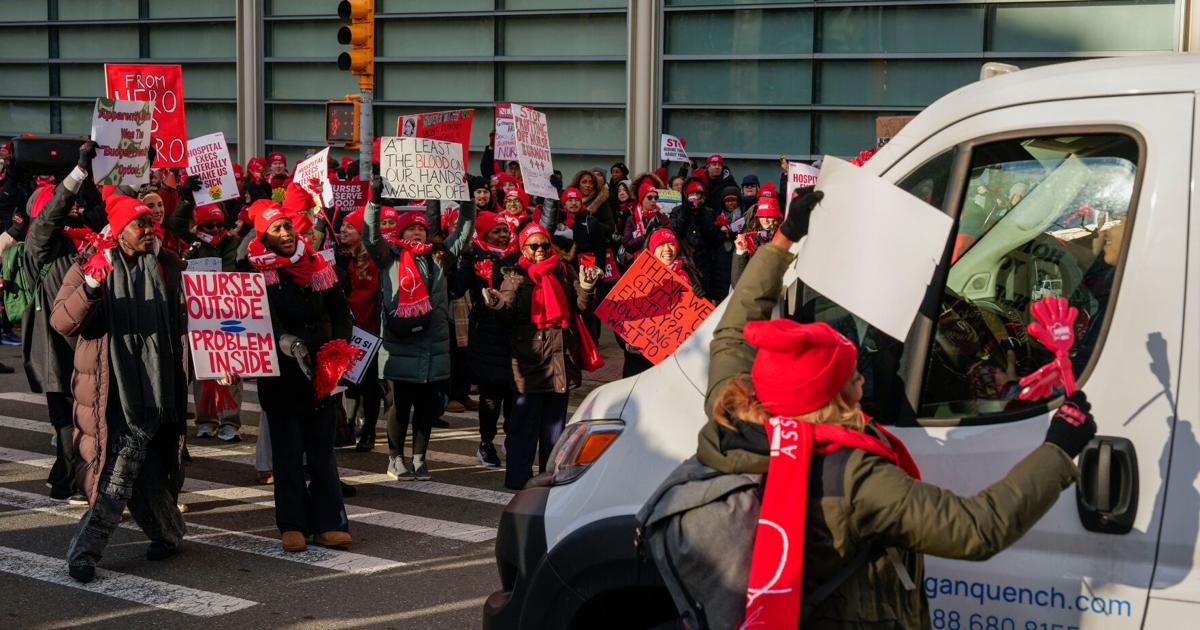 Thousands of nurses go on strike at several major New York City hospitals | Region