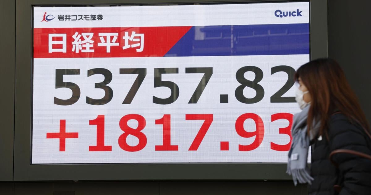 World shares are mixed and Tokyo hits a record, tracking fresh highs on Wall Street | Stock Market