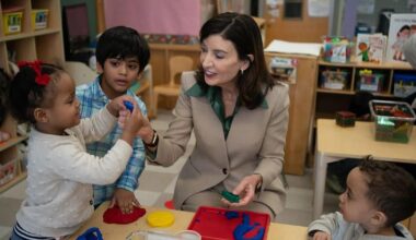 Hochul touts $4.5B child care plan | New York