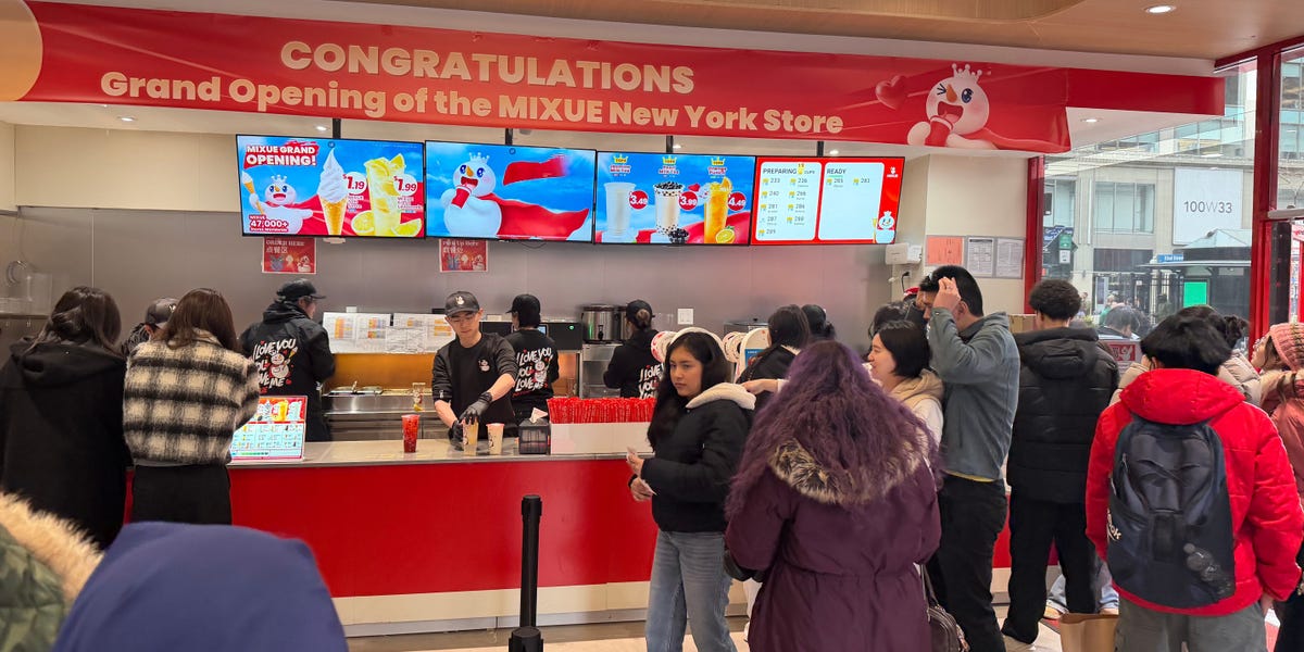 We Tried Mixue, the World's Biggest Fast-Food Chain. the Hype Is Real.