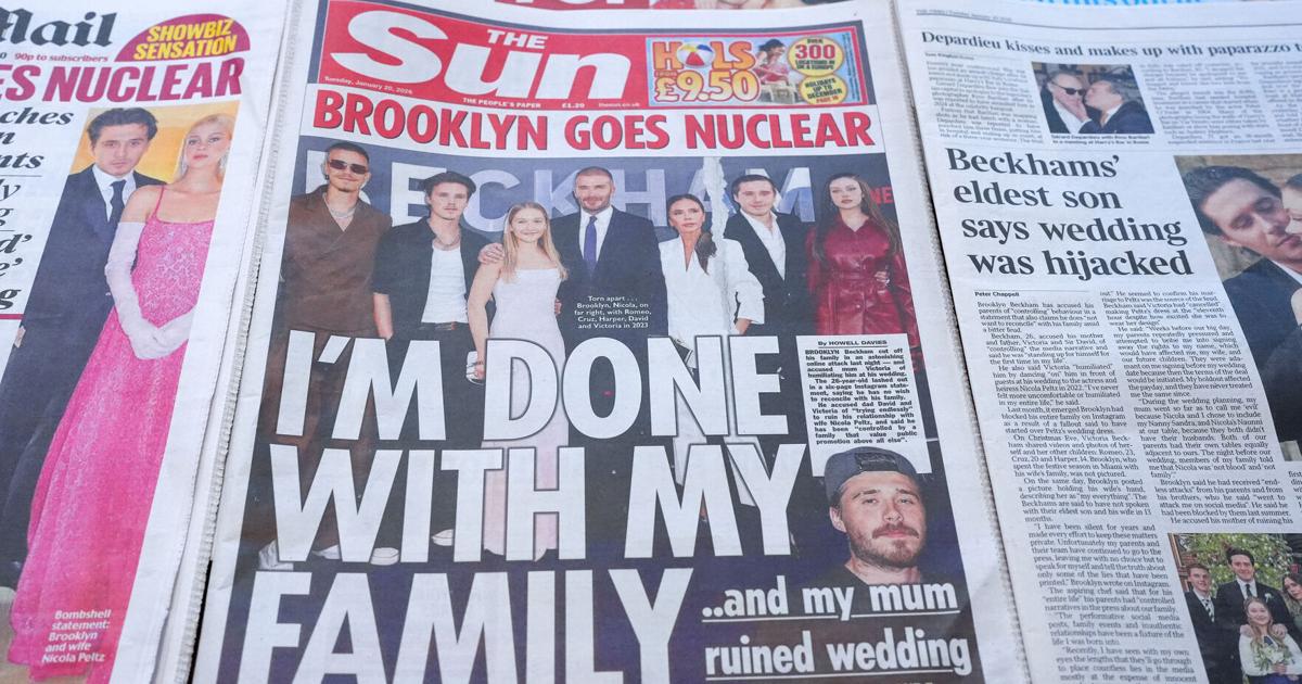 Source details Victoria Beckham’s ‘inappropriate’ wedding dance with son Brooklyn | Entertainment News