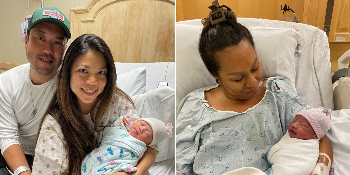 Hawaii welcomes first babies of 2026