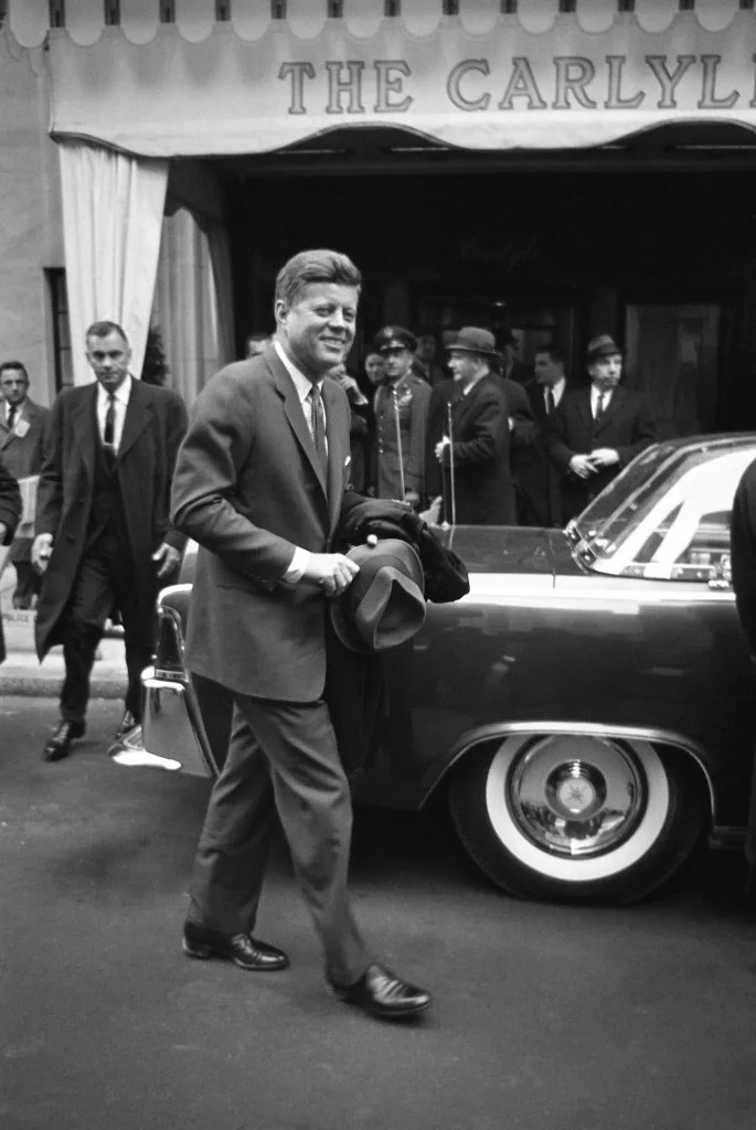 President Kennedy stayed with Jackie in the presidential suite — now a penthouse that has found a buyer. Bettmann Archive