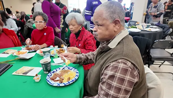 News 12 | Westchester | MLK Day breakfast held at Yonkers community center before it closes for facelift