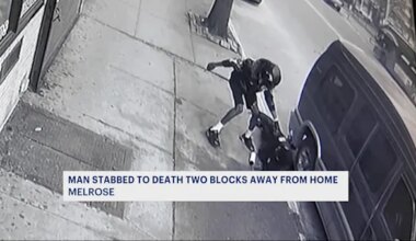 Man stabbed to death in broad daylight two blocks from home