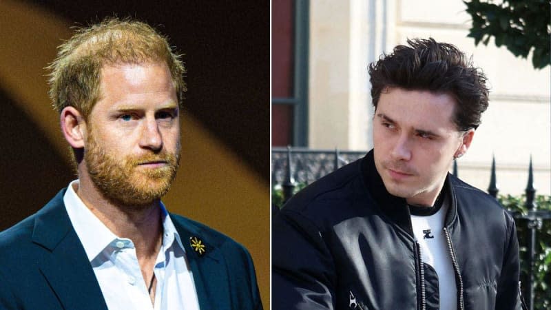 Harry sees a lot of himself in nepo baby Brooklyn.MEGA