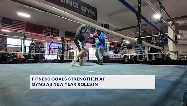 Fitness goals strengthen at NYC gyms as new year rolls in
