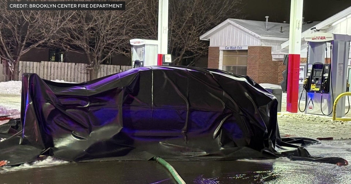 Quick-thinking first responders put out EV fire at Twin Cities gas station with cutting-edge tools