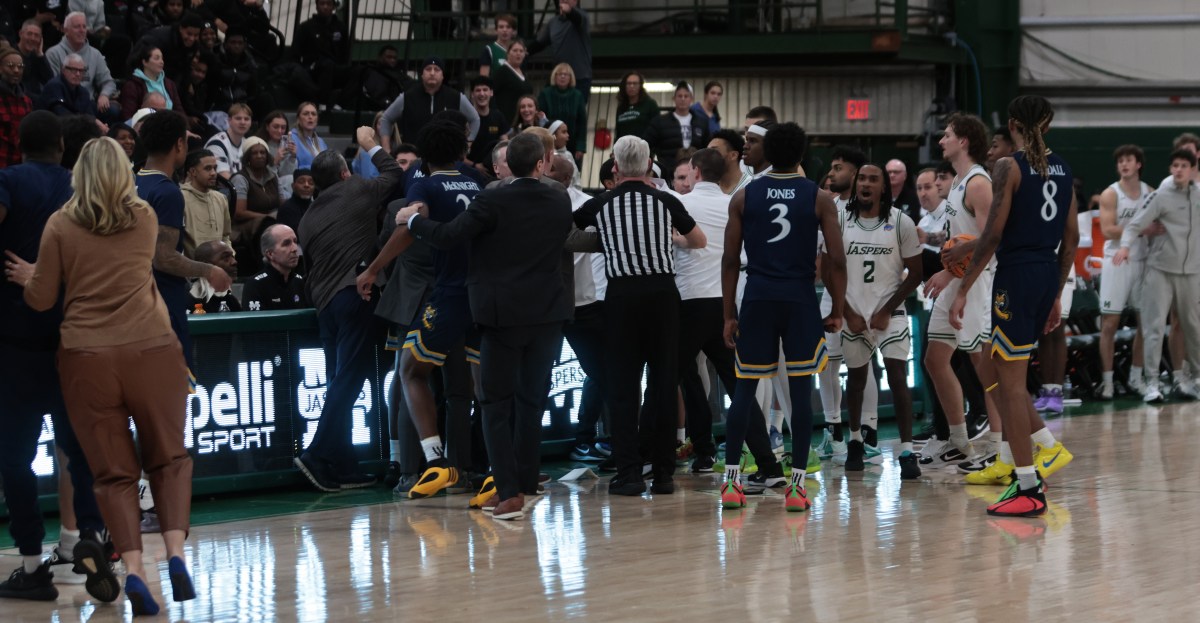 Takeaways from ejections and Manhattan’s comeback over Quinnipiac