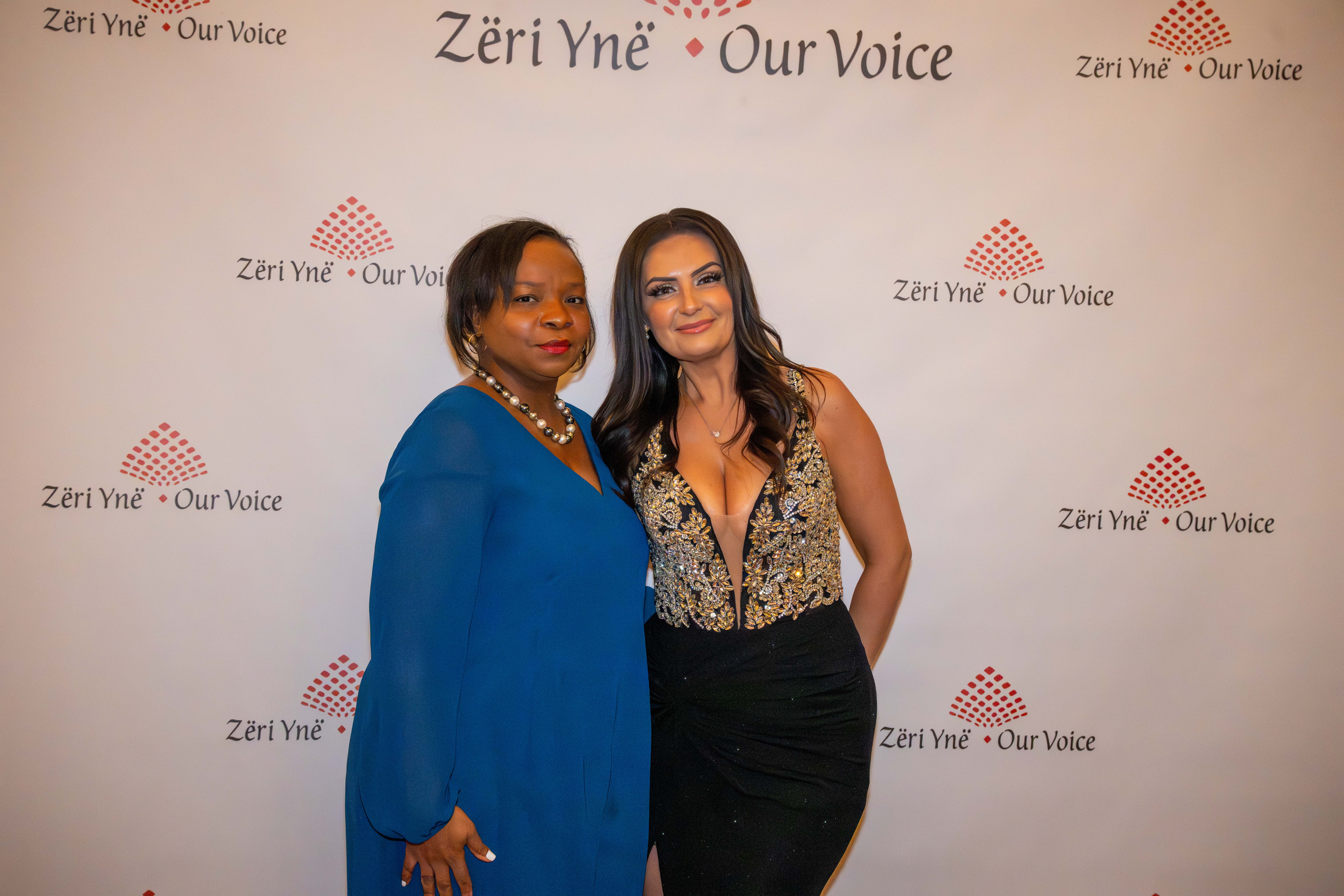 Members of the Albanian organization Zëri Ynë - Our Voice gather at the Grand Colony Hall for a fashion show to raise money for the fight against pediatric cancer in Seaview on Saturday, January 24, 2026. (Owen Reiter for the Advance/SILive.com)